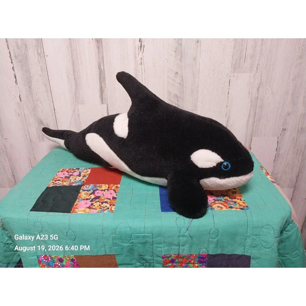 America Wego Orca Killer Whale Plush 26